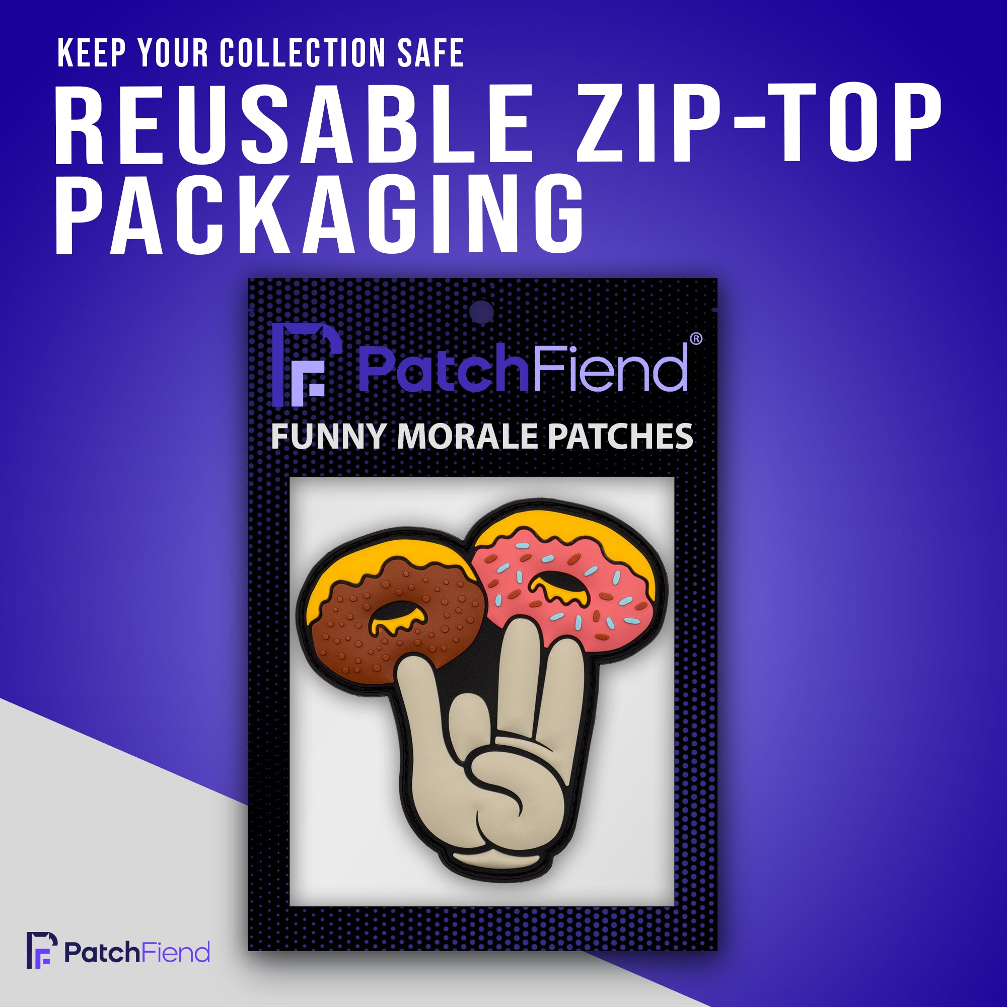 'Shocker Donuts' Funny Patch