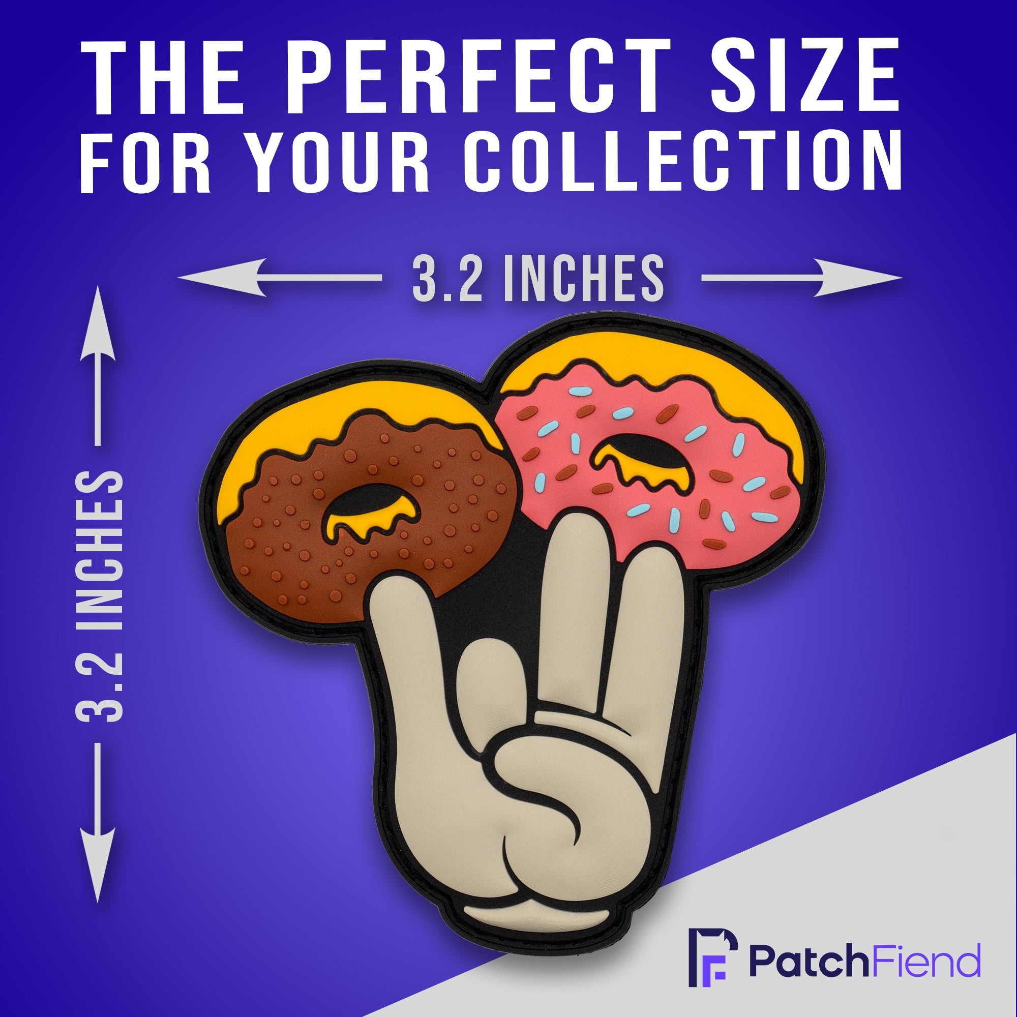 'Shocker Donuts' Funny Patch