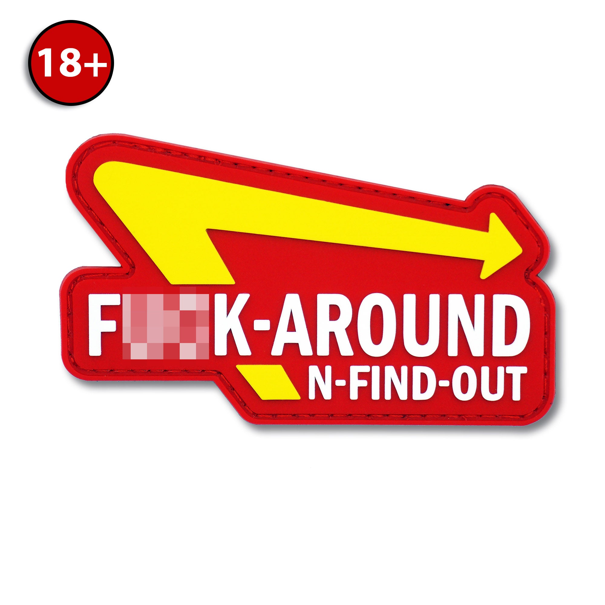 "F Around & Find Out" Fast Food Patch
