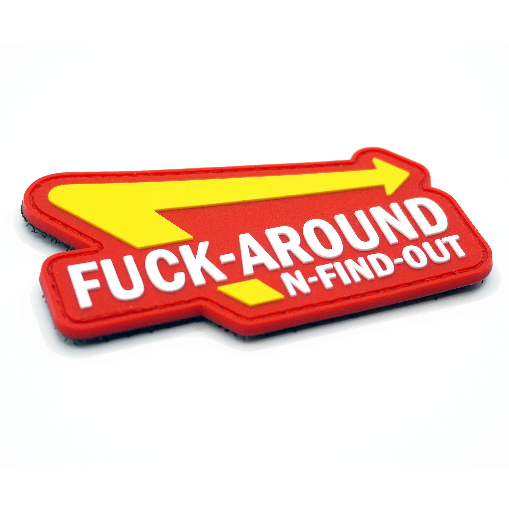"F Around & Find Out" Fast Food Patch