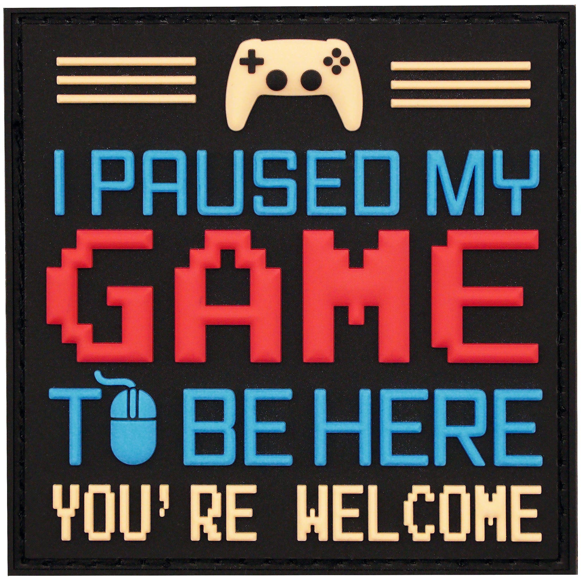 "I Paused My Game" Patch