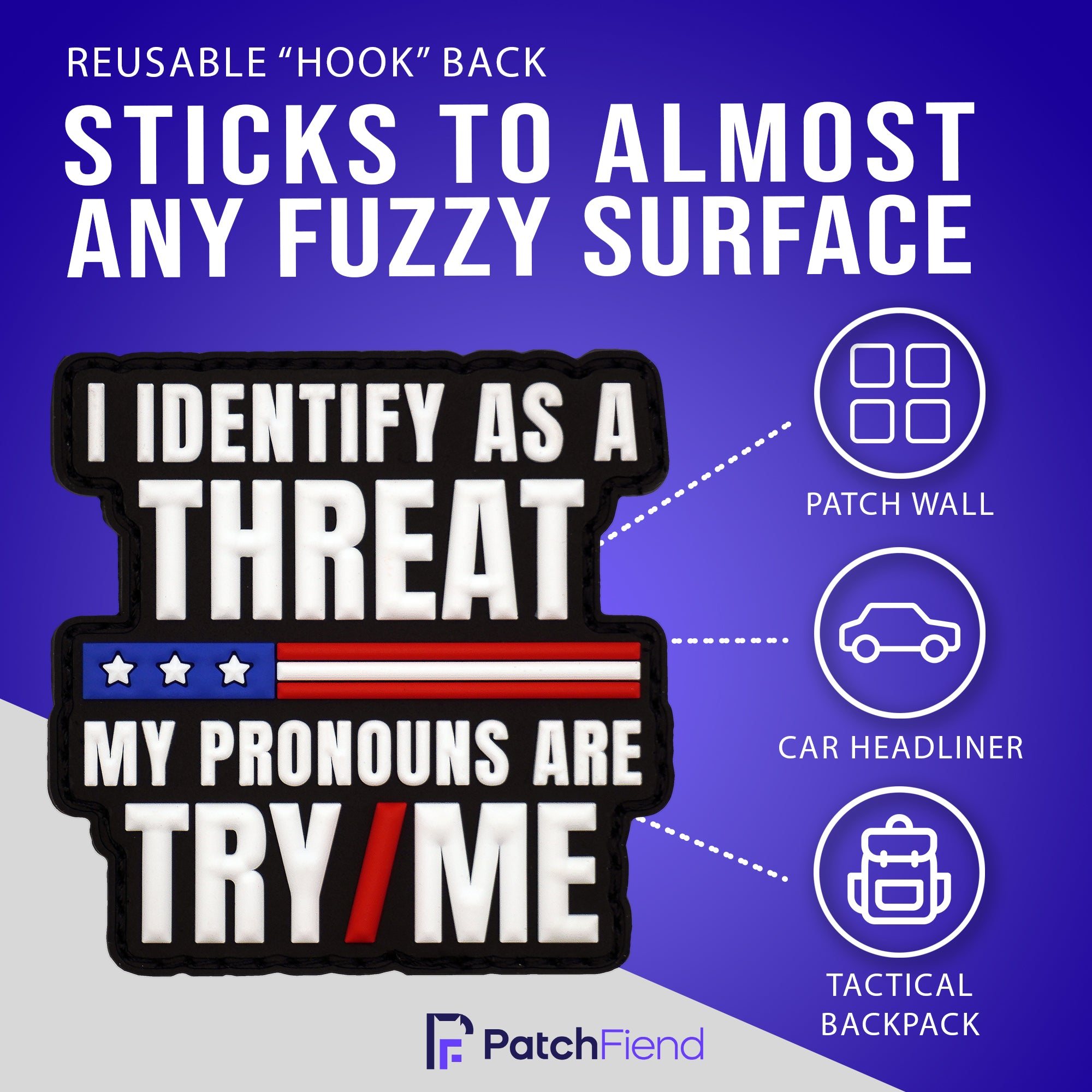 Try/Me Pronouns Patch