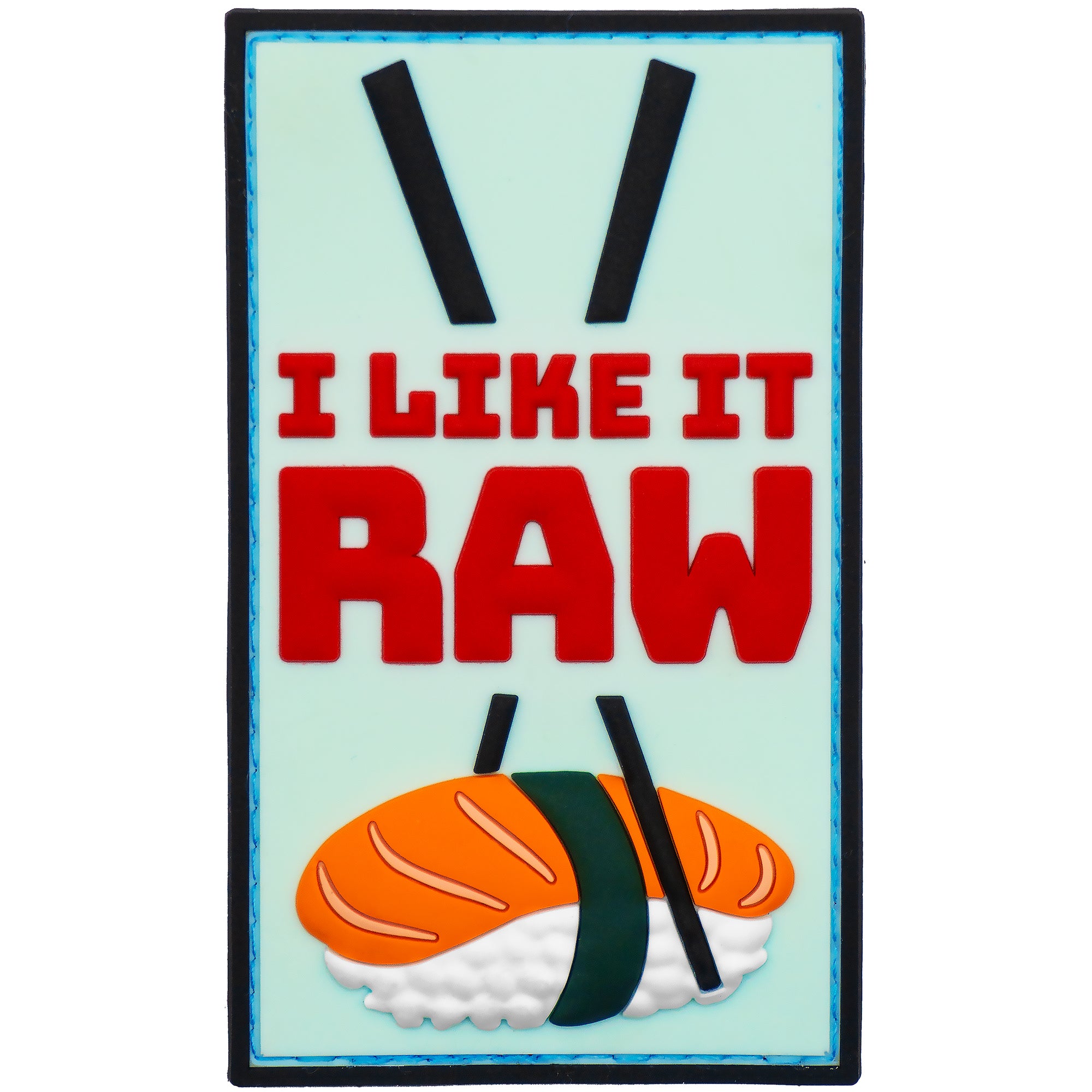 "Raw Humor" Sushi Patch