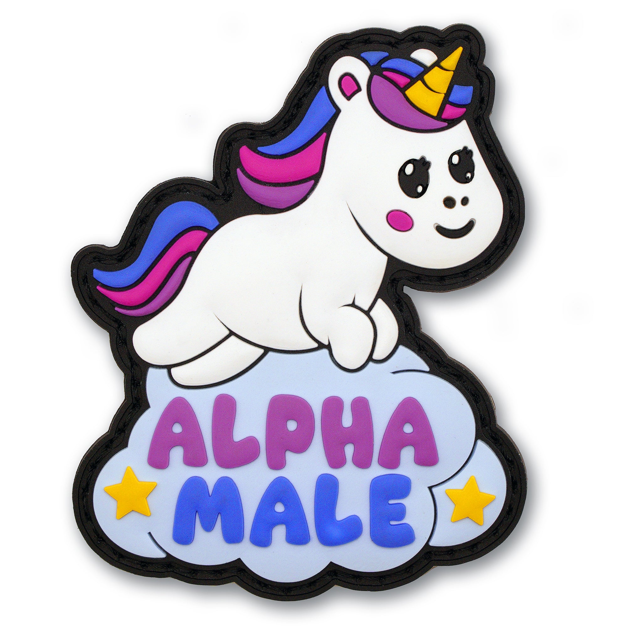 "Alpha Male" Unicorn Patch