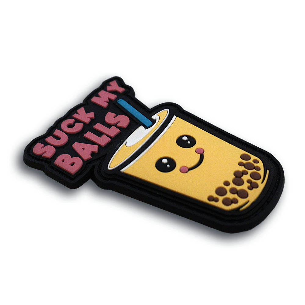 "Suck My Balls"- The Bubble Tea PVC Morale Patch