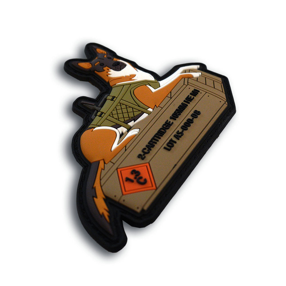 "Stefan" - The TacticShepard Tactical Dog PVC Morale Patch