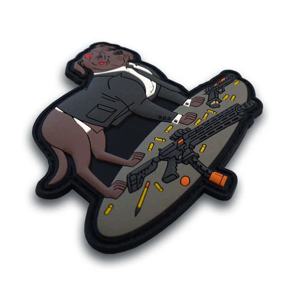 "Baba Yaga" - The Pit Bull Dog PVC Morale Patch