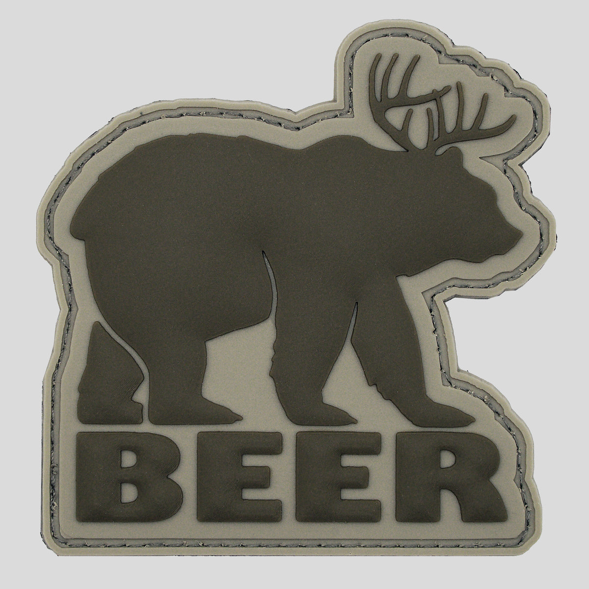 Mythical BEER Creature PVC Morale Patch