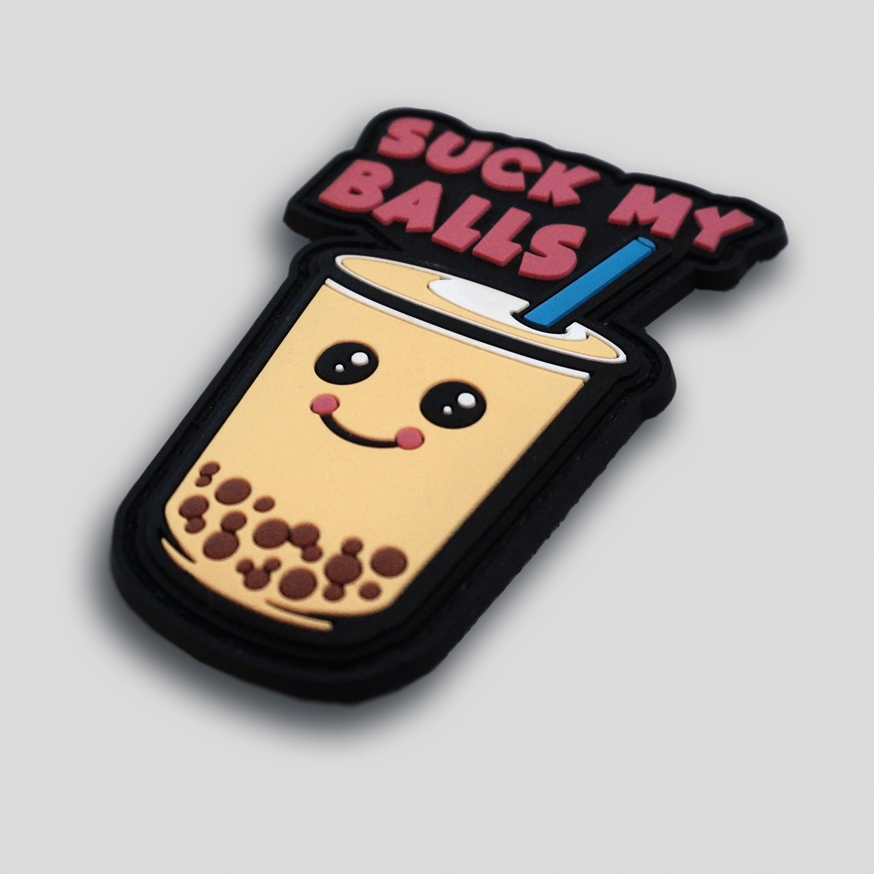 Bubble Tea "Suck My Balls" Patch