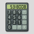 5318008 Calculator PVC Morale Patch