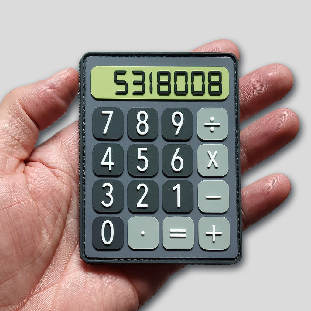 5318008 Calculator PVC Morale Patch, photo 2
