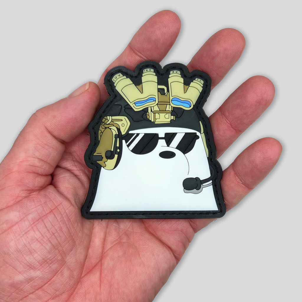 Ice Cold Operator Bear PVC Morale Patch, photo 2