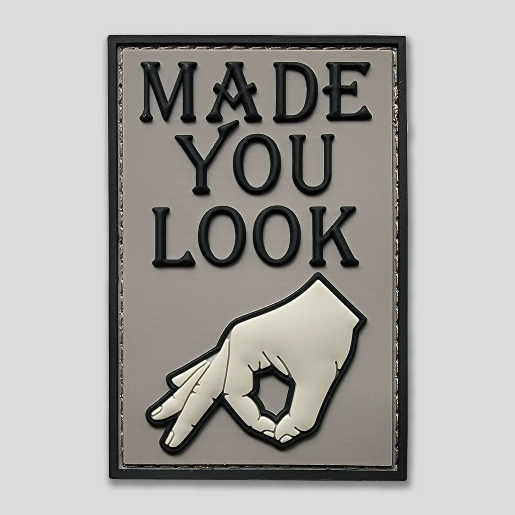 Made You Look PVC Morale Patch