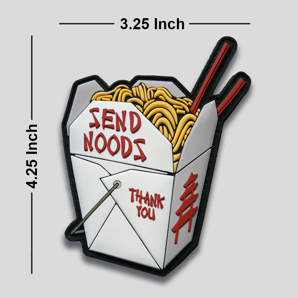 Send Noodz Takeout Box Patch