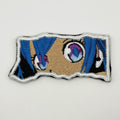 Virtual singer eyes banner embroidered anime patch by FOTB Patches