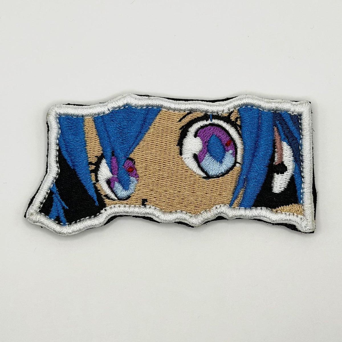 Virtual singer eyes banner embroidered anime patch by FOTB Patches