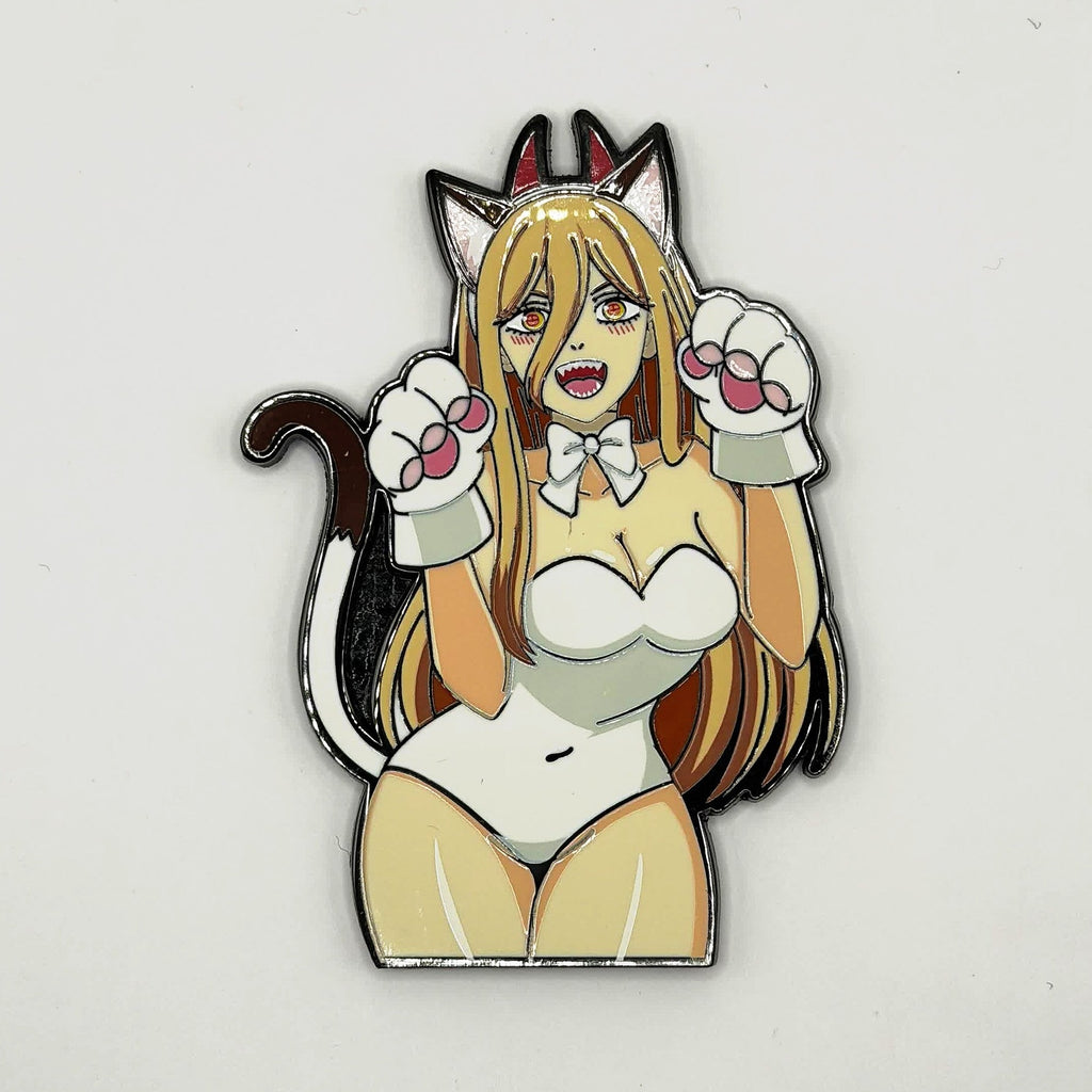 Power cat girl costume hard enamel metal patch by FOTB Patches