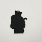 Power cat girl metal patch hook back, by FOTB Patches