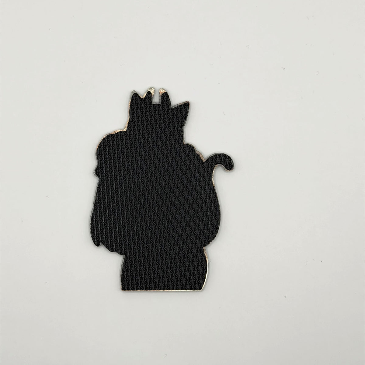 Power cat girl metal patch hook back, by FOTB Patches