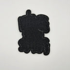 Faith Over Fear embroidered patch hook back, by FOTB Patches