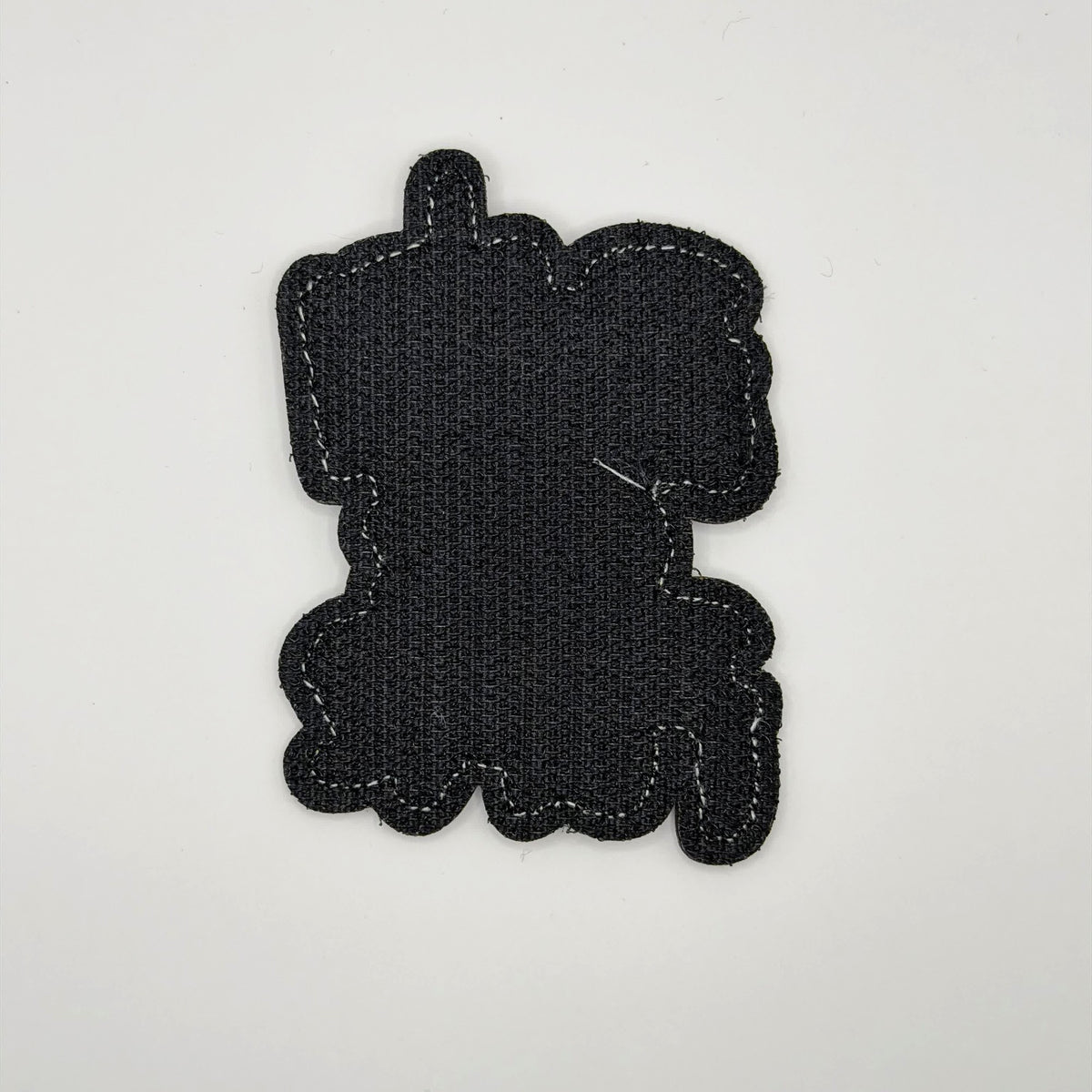 Faith Over Fear embroidered patch hook back, by FOTB Patches