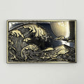 Great Wave hard enamel metal patch by FOTB Patches
