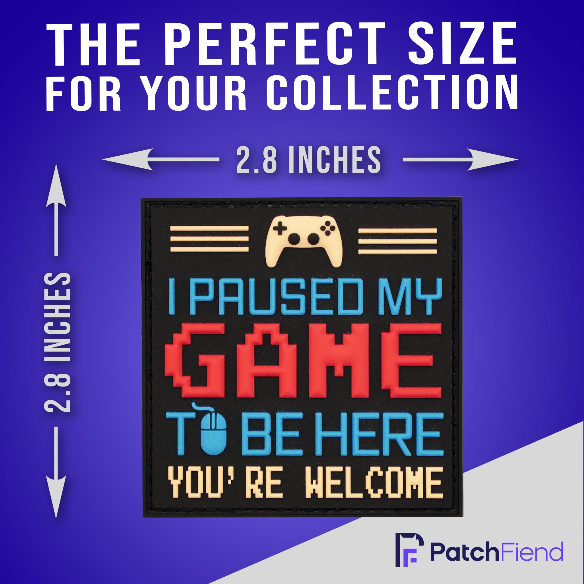 "I Paused My Game" Patch