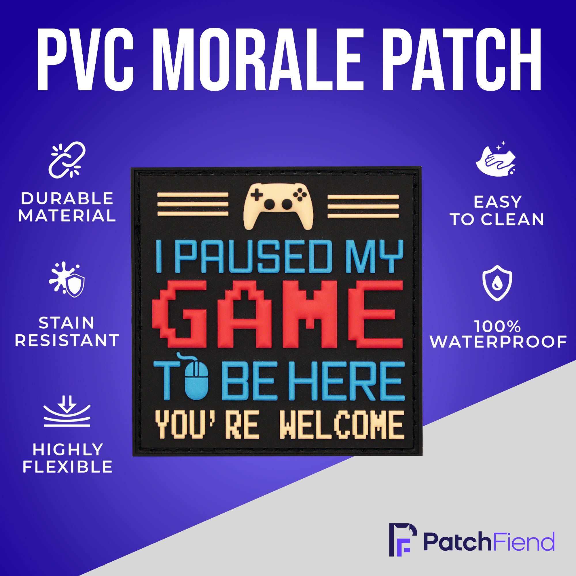 "I Paused My Game" Patch