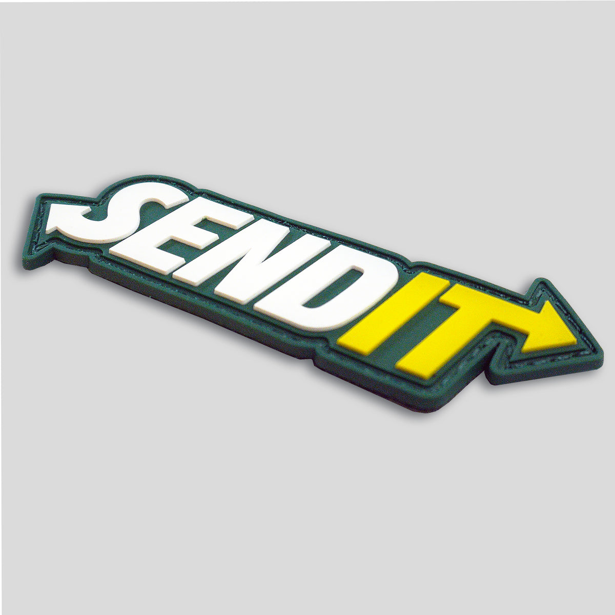 "Send It" Glow in the Dark PVC Morale Patch