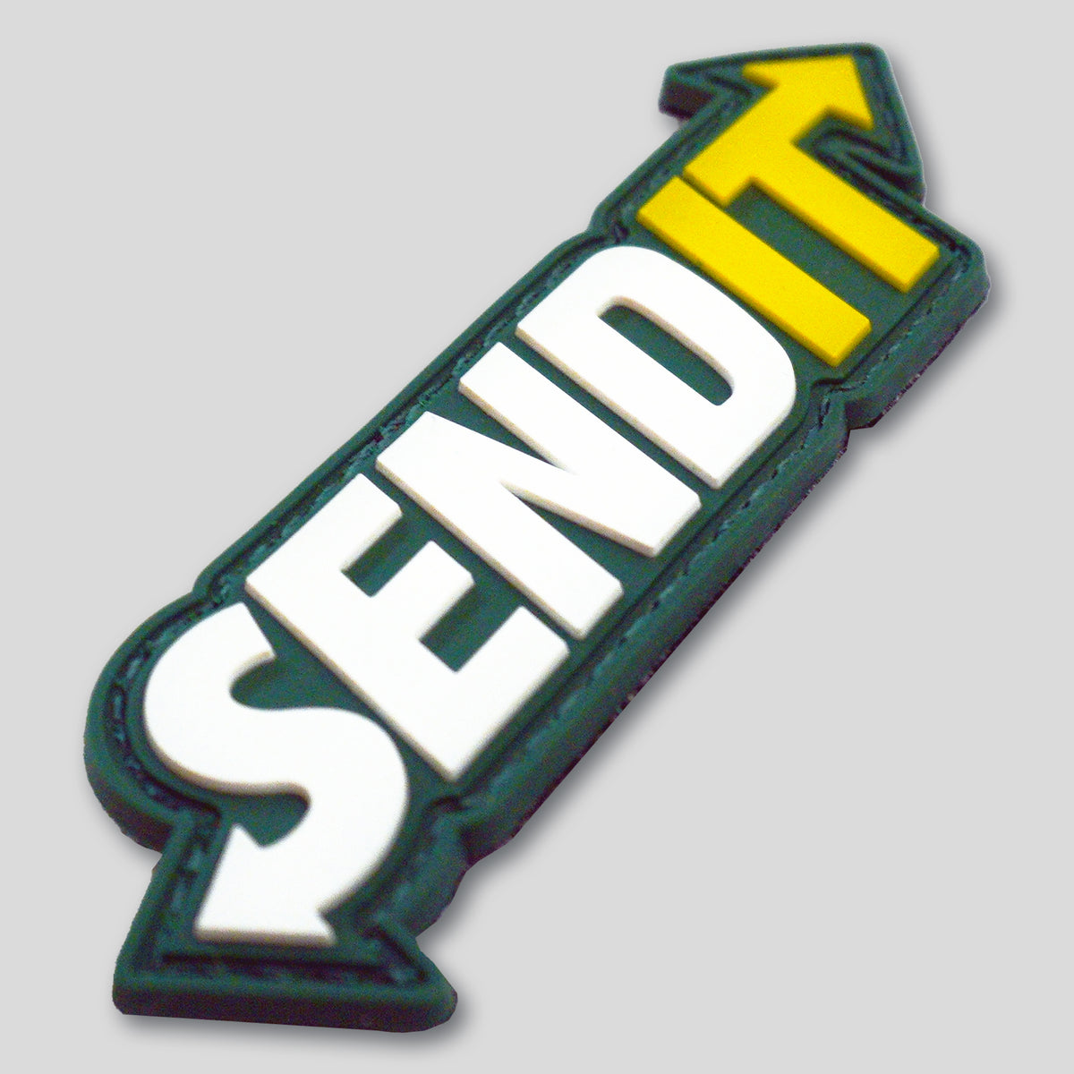 "Send It" Glow in the Dark PVC Morale Patch