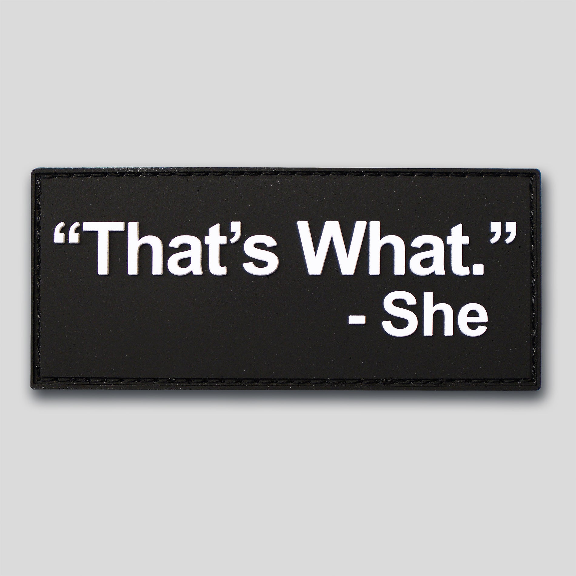 "That's What She Said" Patch