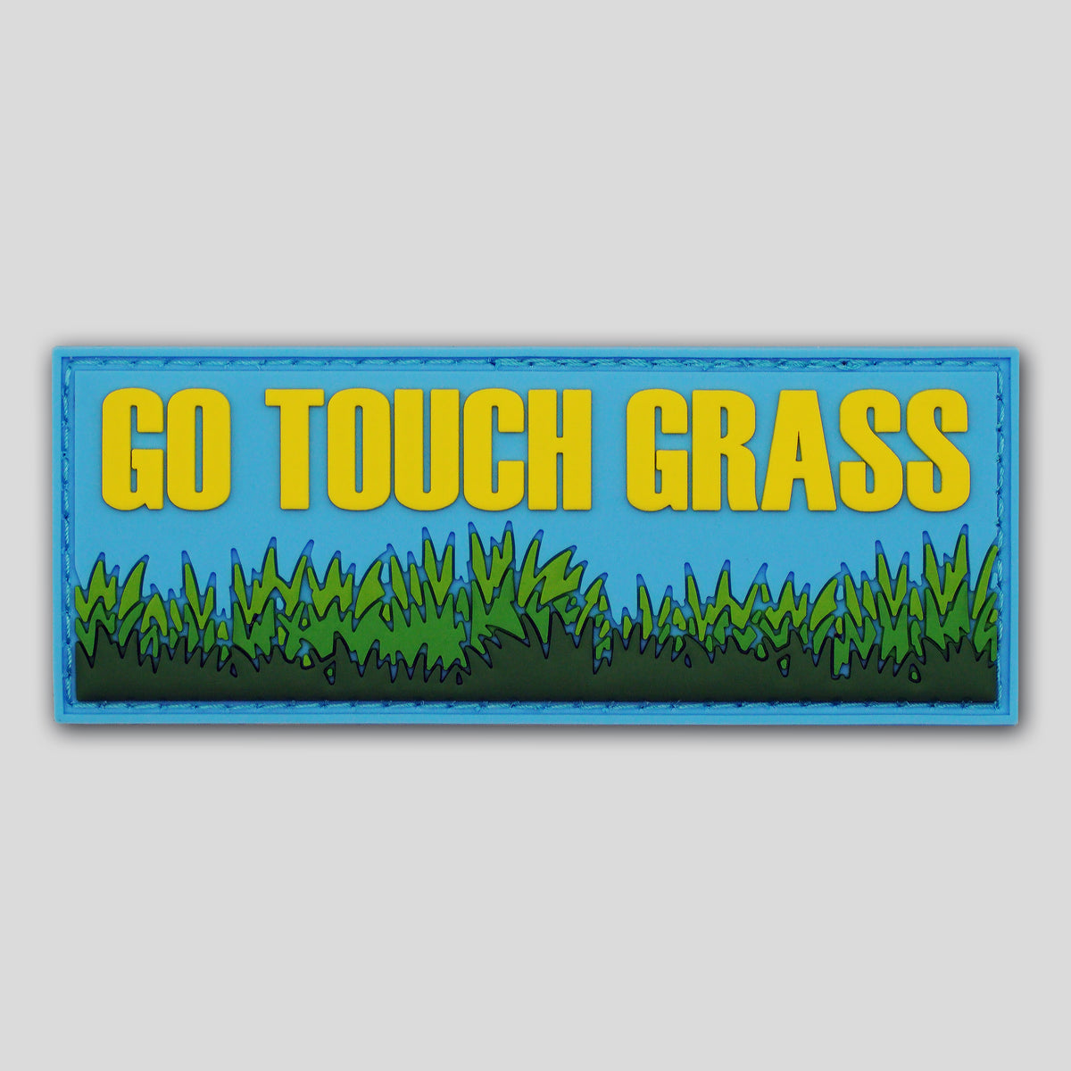 Go Touch Grass PVC Morale Patch