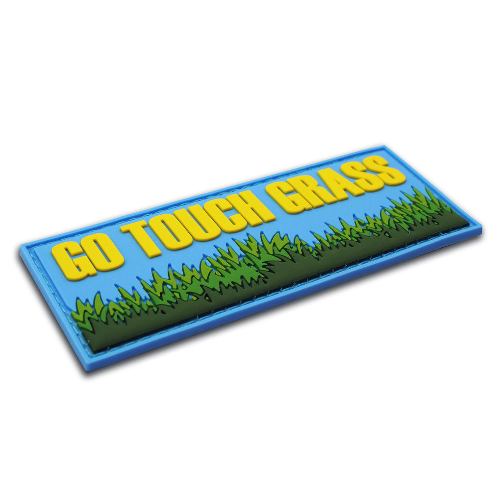"Go Touch Grass" PVC Morale Patch, photo 4