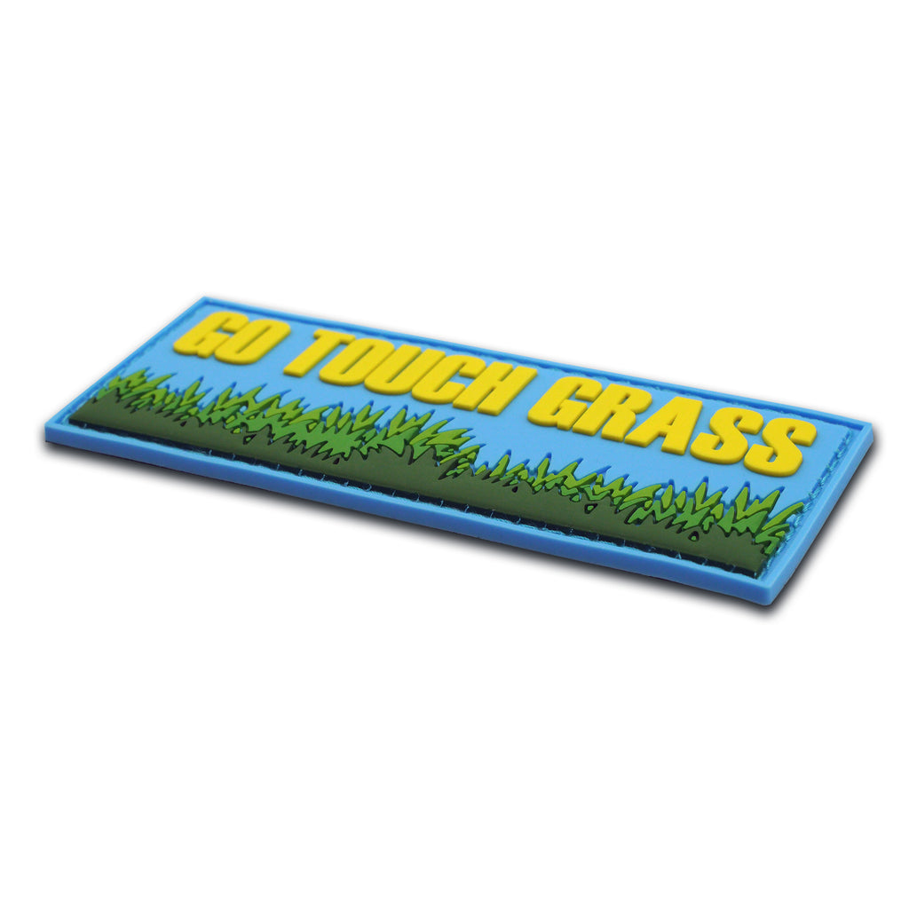 "Go Touch Grass" PVC Morale Patch, photo 5