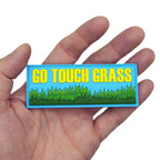 "Go Touch Grass" PVC Morale Patch, photo 2