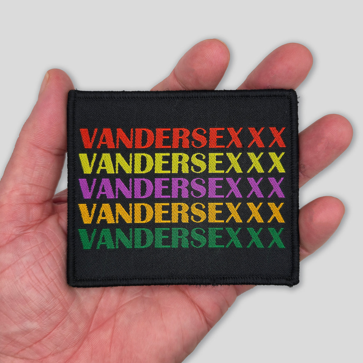 Vandersexxx "European Trip" Woven Morale Patch, photo 2