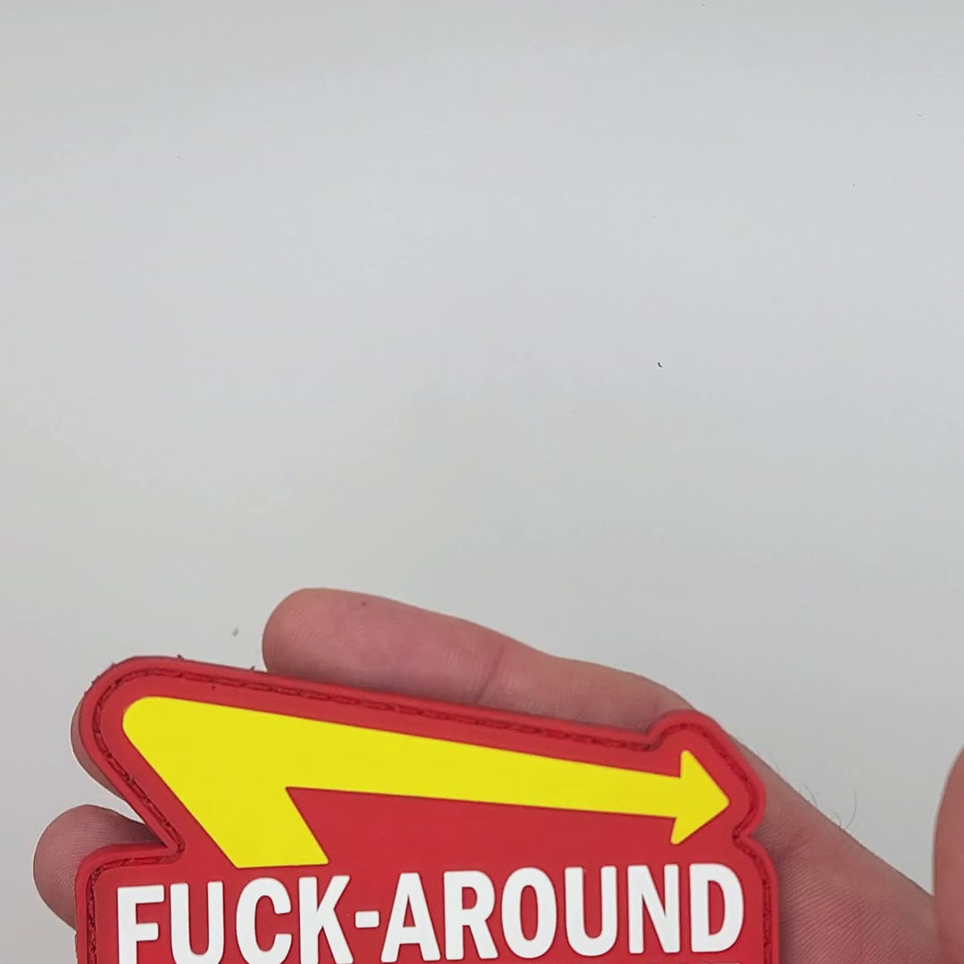 FAFO "F Around & Find Out" Fast Food PVC Morale Patch video