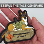 German Shepherd K9 PVC Morale Patch video