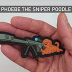 Sniper Poodle PVC Morale Patch | Phoebe video