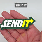 "Send It" Glow in the Dark PVC Morale Patch video