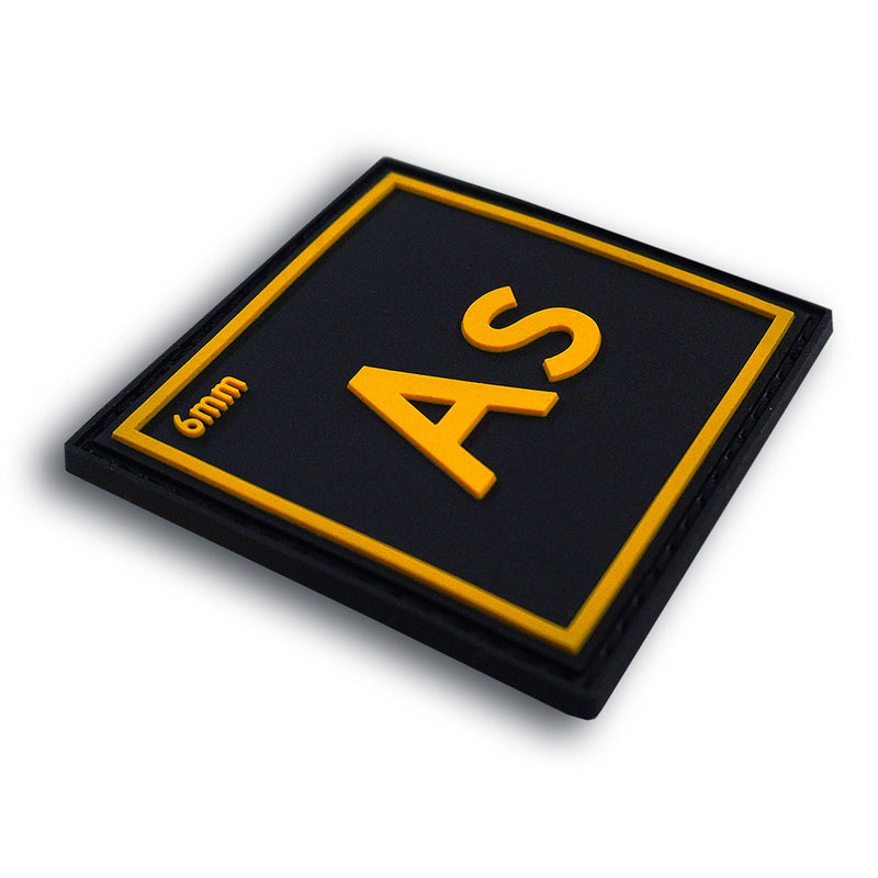 "Black As" - The Airsoftology Logo PVC Morale Patch