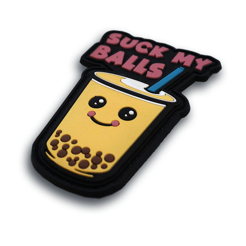 "Suck My Balls"- The Bubble Tea PVC Morale Patch