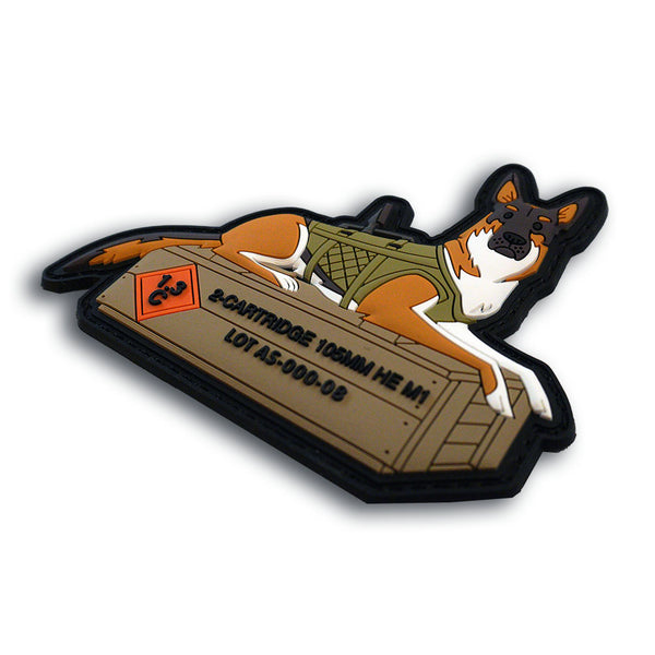 "Stefan" - The TacticShepard Tactical Dog PVC Morale Patch