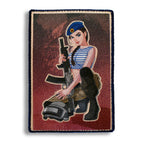 Alex Russian Spetsnaz Modern Pin-Up Girl Embroidery Morale Patch