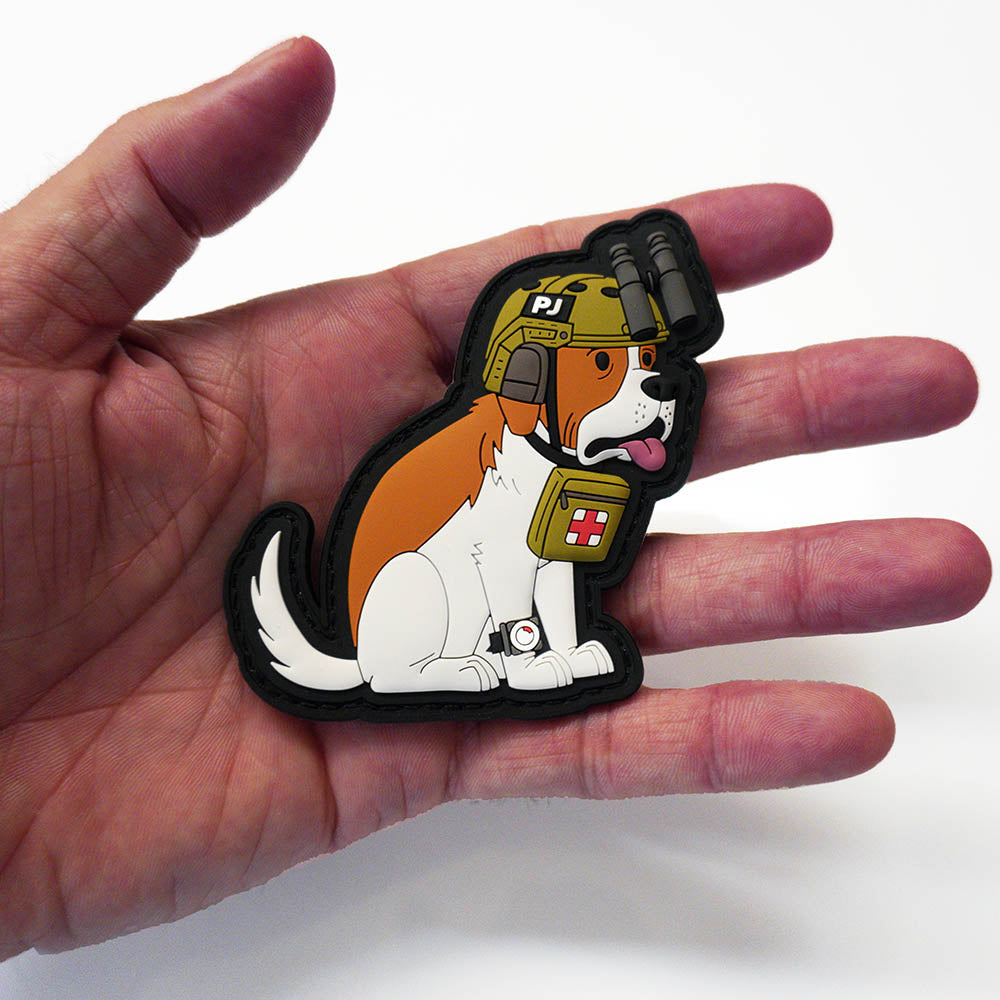 St. Bernard Pararescue PVC Morale Patch, photo 2