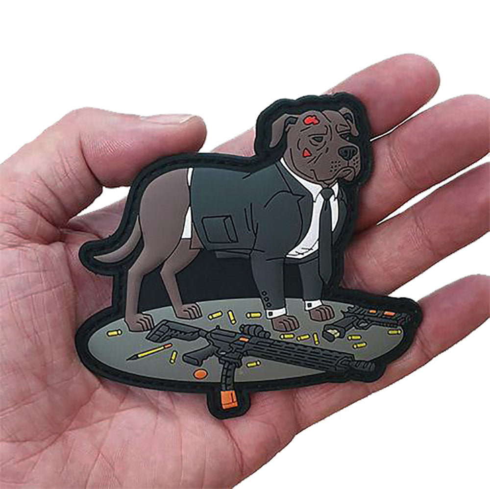 Pit Bull PVC Morale Patch, Baba Yaga, photo 2